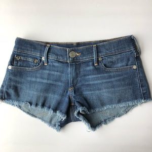 True Religion Joey Cut Off Shorts